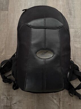 Yamaha Black Men's Slim Commuter Backpack